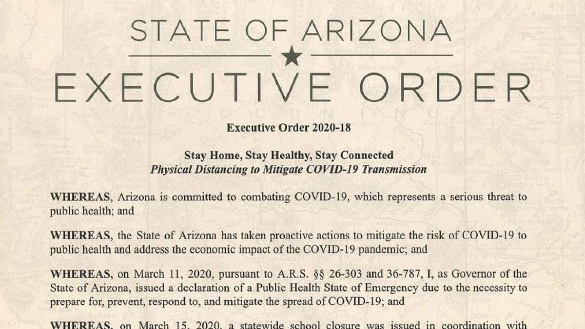 The Pima County Sheriff's Department plans to educate the public during the stay-at-home order.