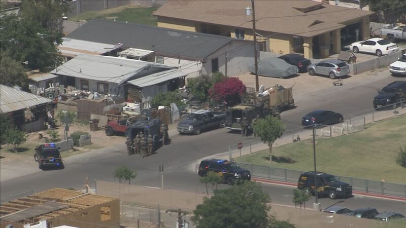 Law enforcement situation in Guadalupe.