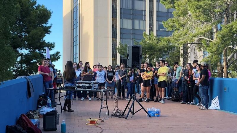 Demonstration in downtown Tucson. (Source: Tucson News Now)