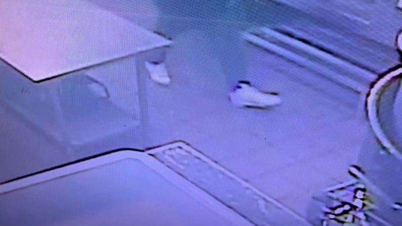 Armed robber caught on surveillance video