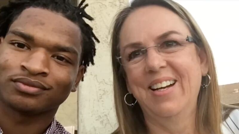 “Thanksgiving grandma” Wanda Dench and Jamal Hinton are celebrating their sixth Thanksgiving...