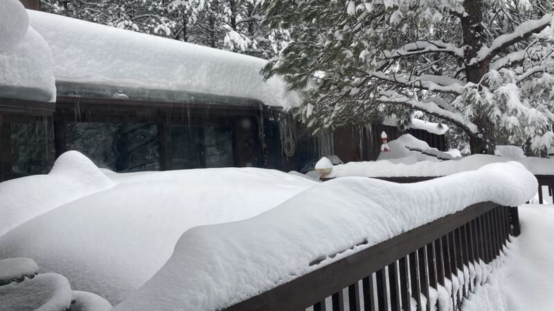 A lot of snow is good for the drought but has short-term consequences.