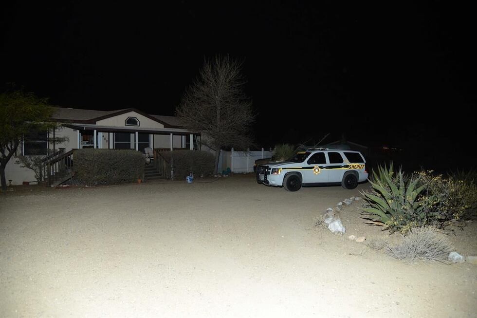 Deputies worked late into the evening (Source: PCSD).