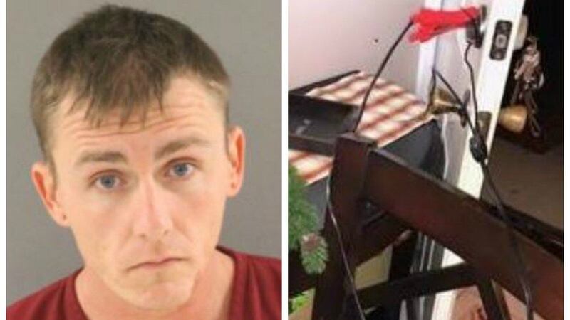 Florida authorities said Michael Scott Wilson rigged the front door of a home in an attepmt to...