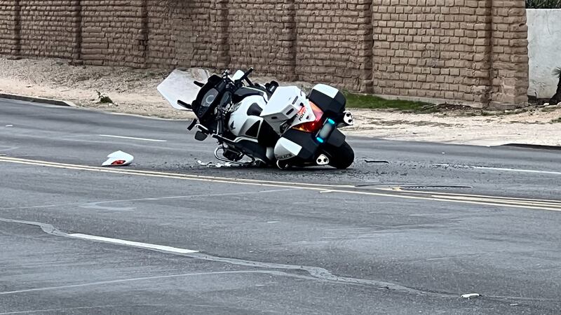 TPD motorcycle crash