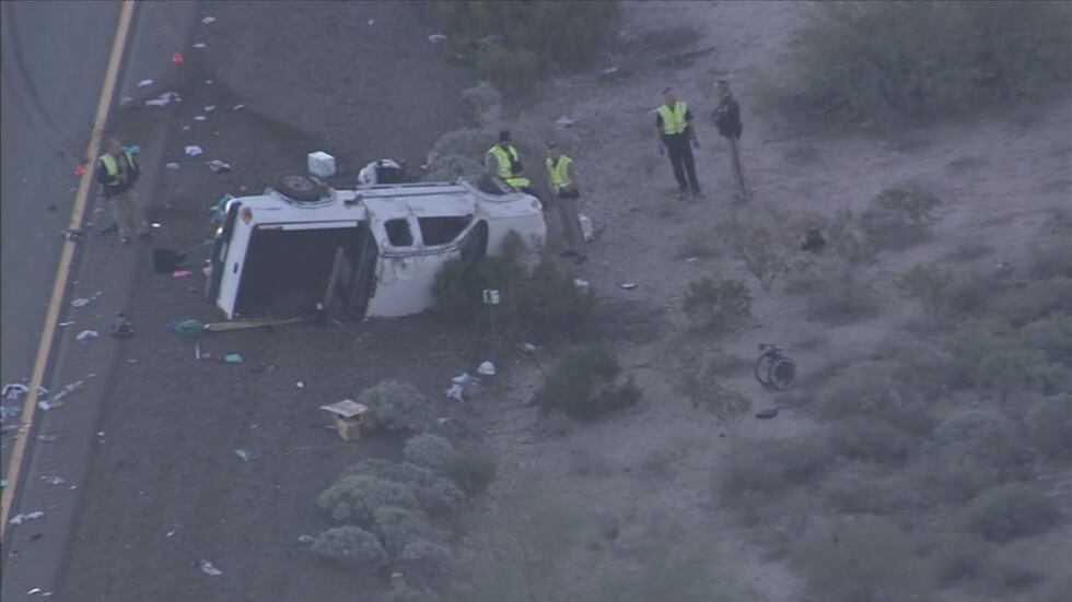 An Infant and a 3-year-old girl are among those killed in an I-10 crash near Casa Grande.