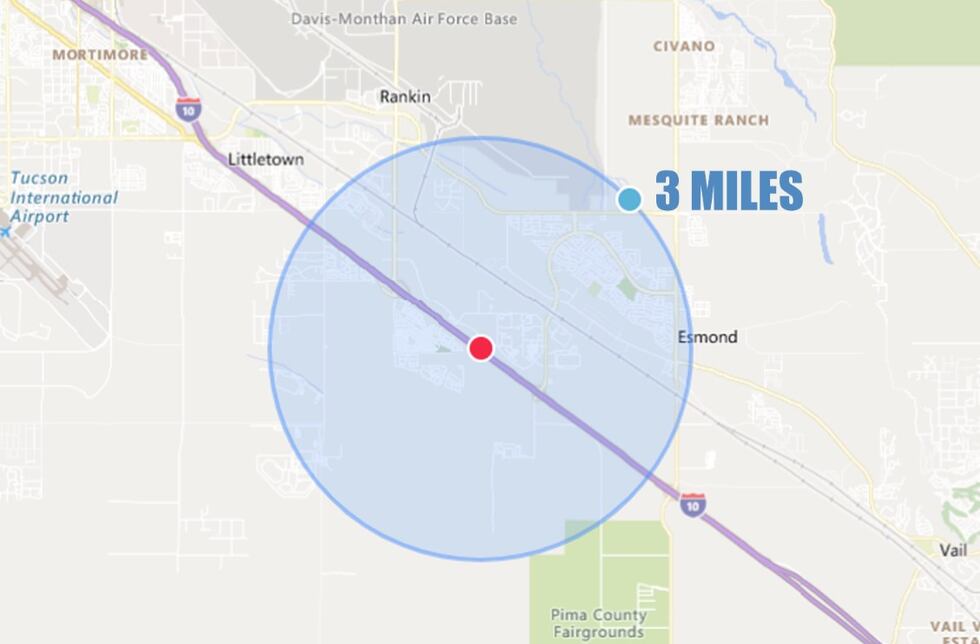 People within a 3-mile radius of the hazmat incident on I-10 are being told to shelter in...