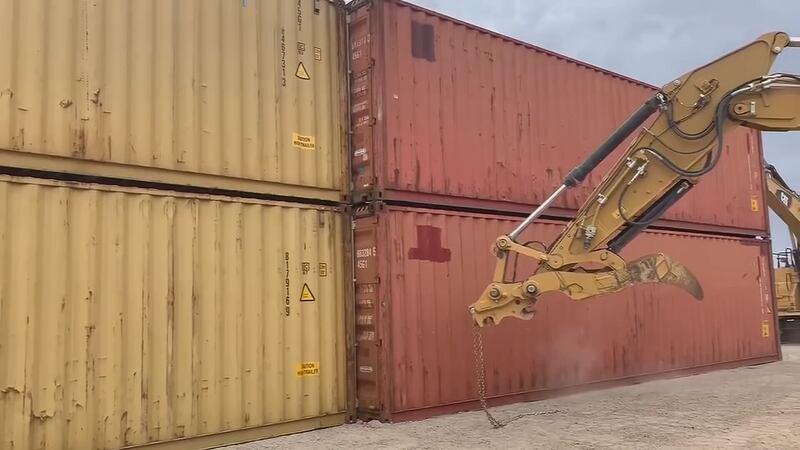 The Cocopah Indian Tribe determined that the state of Arizona put 42 double-stacked containers...