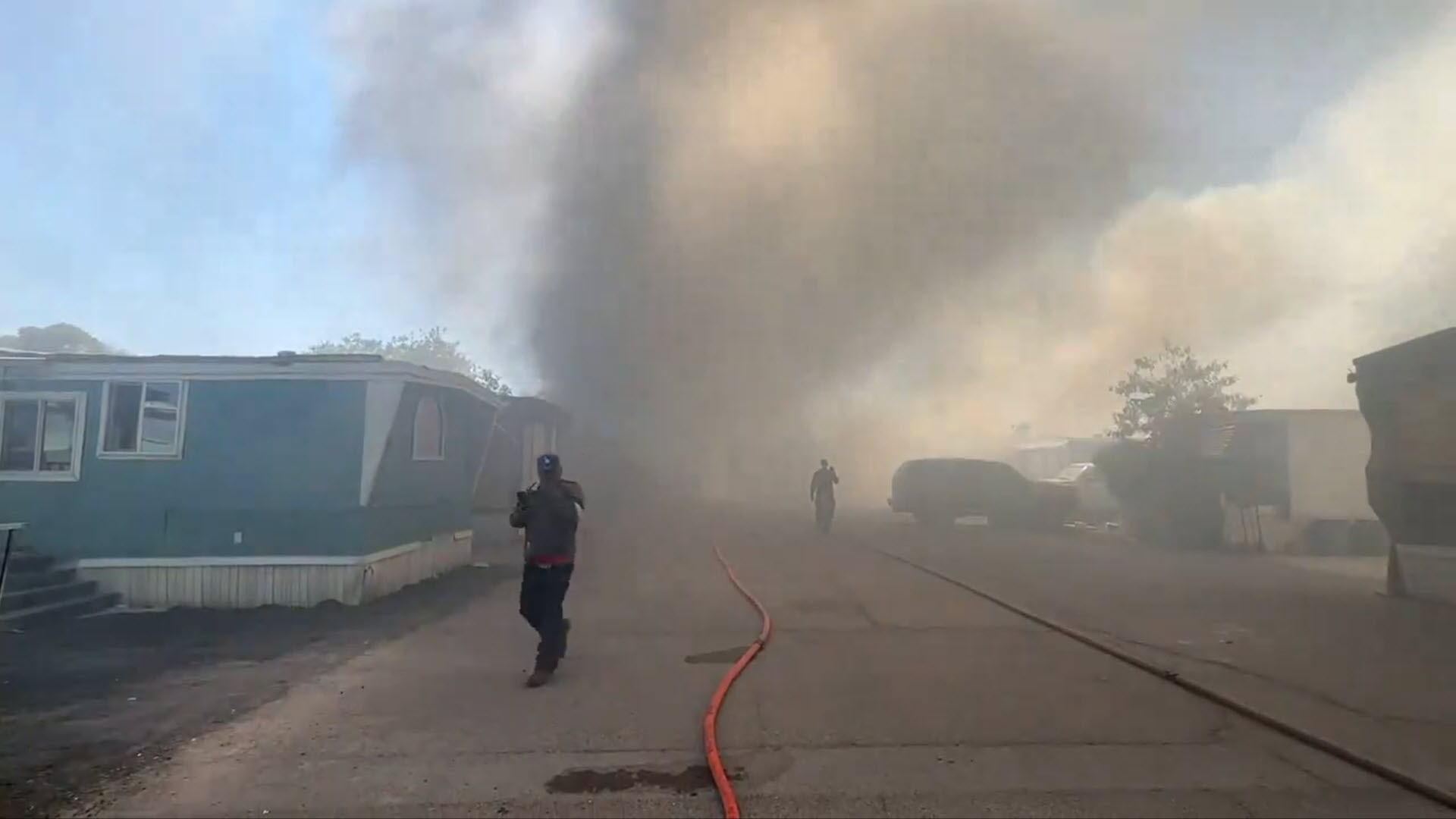 50 people displaced, 1 hospitalized after mobile homes burned in west Phoenix - Vimarsana News