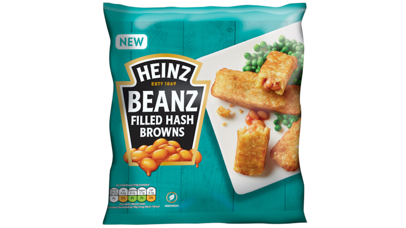 Heinz Beanz Filled Hash Browns