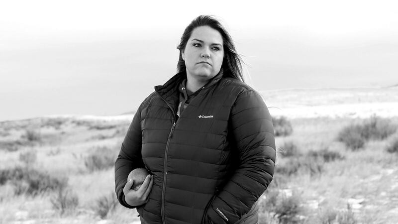 Former University of Arizona track athlete Baillie Gibson. (Source: ESPN / OTL)