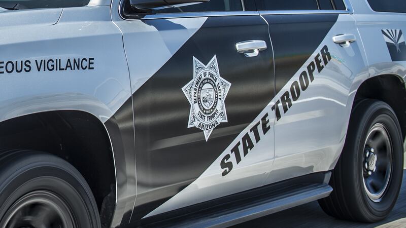 Eight people were in the vehicle that an Arizona Department of Public Safety trooper pulled...