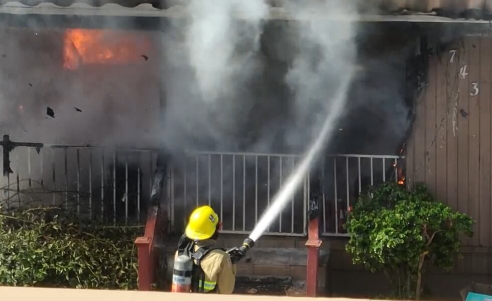 Additional crews were called to help fight the fast-moving fire Thursday morning near Peoria.