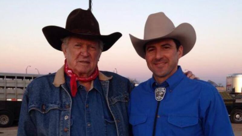 Don Collier, pictured with KOLD News 13 anchor Dan Marries.