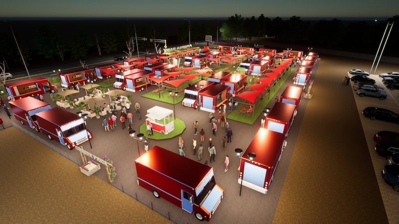 Comida Park is a gathering place for food trucks to connect to foodies, friends and families.