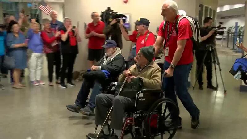 Honor Flight veterans return to southern Arizona