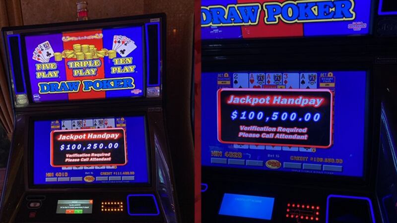 Guest hits pair of $100K jackpots within 15 minutes of each other on Las Vegas Strip