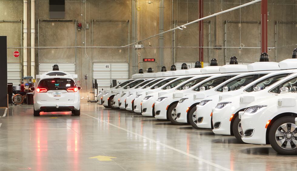 Waymo’s operations center in Chandler, Arizona